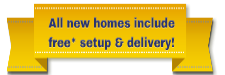 J&M Homes believes in providing the best possible experience possible. The purchase price of all our new homes includes transportation to your prepared site within roughly 60 miles, set up on your prepared site, hookup water and sewer if properly stubbed up, interior sheetrock and finish work, installation of carpet and pad, homeowner orientation and walk thru with a factory rep. We also have it professionally cleaned when we are all done.  