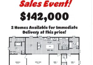 Shout Lot Model- AVAILABLE NOW- $142,000