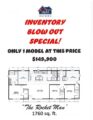 Rocket Man Lot Model- AVAILABLE NOW- $149,900